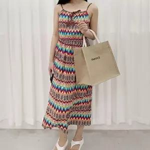 어깨끈 바캉스 데일리 원피스 휴양지 (KYR-WFGSCT9)