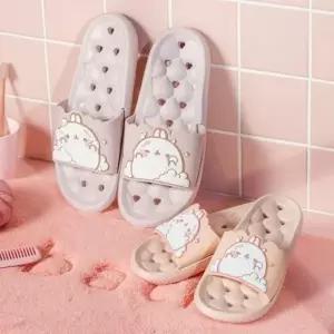 몰랑이 하트 욕실화 물빠짐 화 슬리퍼 욕실 아동 커플 화장실 캐릭터 몰랑이 키즈