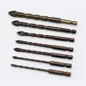 임팩 유리 멀티 뚫기 만능 비트 타일 드릴 철재 벽돌