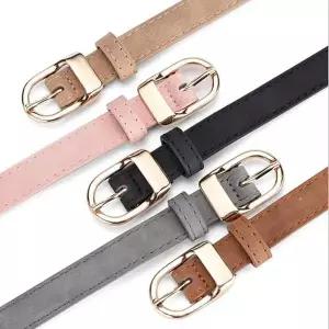 PU 가죽 여성 정장 버클 치마 벨트 허리띠