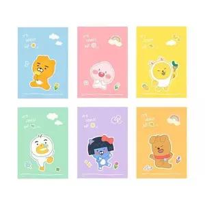 카카오프렌즈 817DEG62 신학기 제본 노트 공책 (10권)