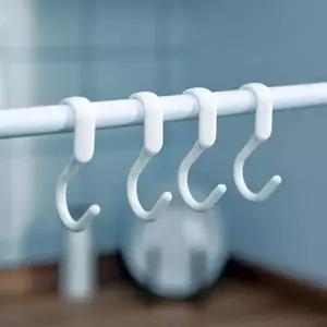 압축봉 행거 걸이 후크 10P 행거용 S고리 커텐고리 (KYR-WFFYQPE)