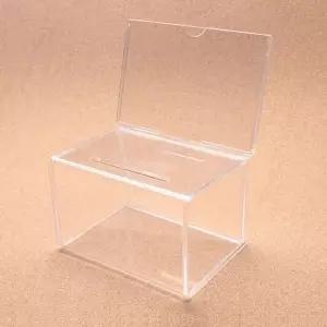 아크릴 다용도 모금박스 명함함 투명박스 건의함 (KYR-W3A8919)
