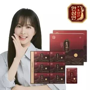 [한삼인]농협홍삼 한삼인 홍기천 6년근 진세노이드 골드 50ml 30포 2개 +쇼핑...