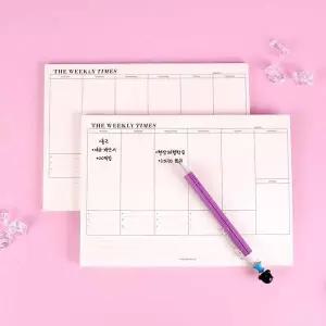 [알티피아]WL 스케줄러 주간 위클리 플래너 60매