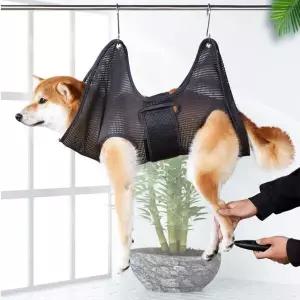 망사 애견 미용 해먹 고양이 강아지 침대 매쉬 패드 강아지마사기구