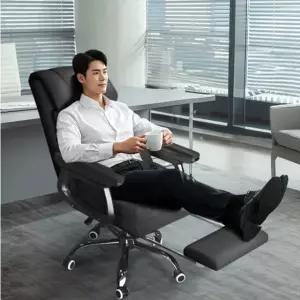 컴퓨터의자 리클라이너 책상의자 중역 사무용체어 발받침