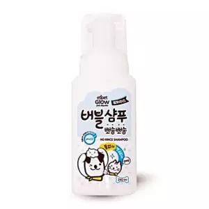 버블타입 워터리스 보습 세정 240ml 강아지 윤기 샴푸 DWFFMCUD
