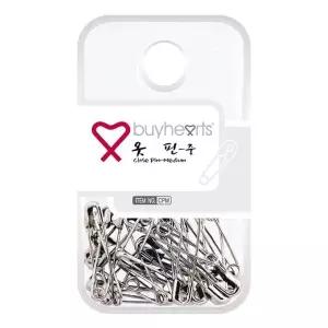 바이하츠 실버옷핀 중 CPM / 7X34mm (10개입)