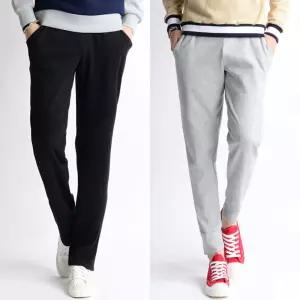 따뜻한 겨울 기모 트레이닝 팬츠 / ~38사이즈까지 빅사이즈 남자 남성 바지 옷 의류 밴드 밴딩