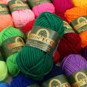 굿울/털실/뜨개질/뜨개실/아크릴사/수세미/수세미뜨기/소품실/그린에코