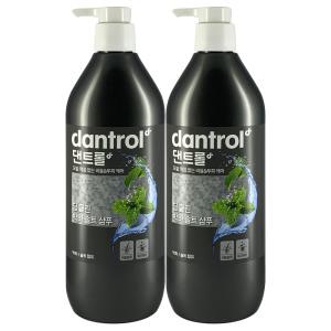 댄트롤 딥클린 박하솔트 샴푸 820ml 2개
