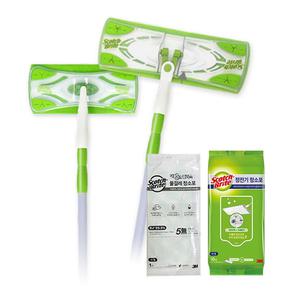 3M 스카치브라이트 청소용 막대걸레 표준형/대형 밀대 걸레