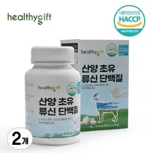 산양유 초유 류신 단백질 식약처 HACCP 인증 L-로이신 프로틴 정 90정