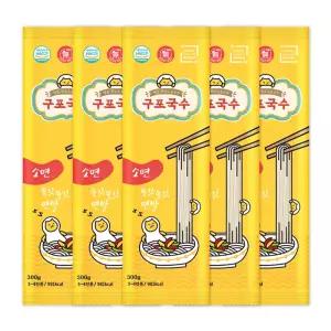 쫄깃 구포 국수 소면 300g X 5개
