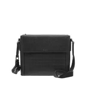 [롯데백화점]닥스 액세서리 LL[GRIDⅡ] 블랙 삼각패턴 크로스백 DBBA0F263