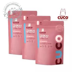 한내음 CUCO 구연산 1kg X 3개 프리미엄 오스트리아산 가습기 세척 물때 청소 섬유유연제