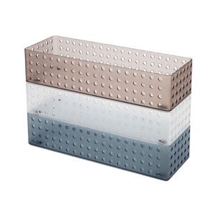 센스 스텝바구니 2호 플라스틱 바구니 사각 소품수납 부품 옷 정리함