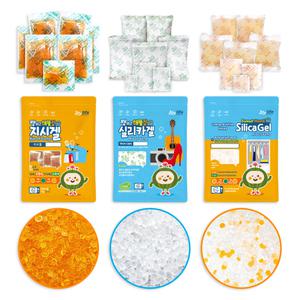 [쨍하고해뜰집] 로하스 인증 실리카겔 습기제거제 유해물질NO 반영구 제습제 FDA통과 최다구성