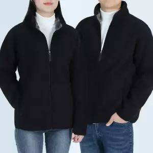 양털후리스 보아털 자켓 집업 누비 상의 보온 방풍 플리스 기모 경량 작업복 작업 폴라폴리스 발열 점퍼 돕바 바람막이 커플 빅사이즈