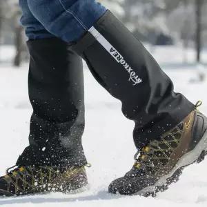 (국산) 겨울 기모 스패츠-롱 방한 방수 발목토시/동계 각반 작업 등산 설산 스패치