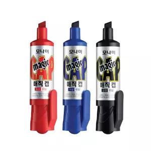 officeseller 모나미 캡매직 유성매직 매직 (12자루)