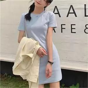 [오노마] ONM 데일리 파스켈컬러 숏원피스 베이직 무지원피스 (S8056028)