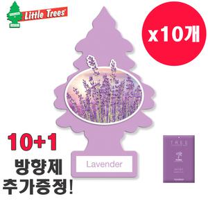 리틀트리 라벤더 10+1 아로마스퀘어 차량용 방향제 종이 자동차 트리 걸이형
