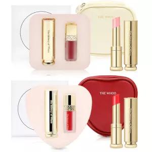 더후 공진향 미 궁중동안립밤 스페셜 기획 핑크 와인레드