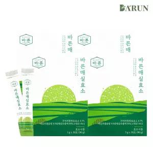 [바른] 저분자 푸른 매실 효소 30포x4박스(총 120포)