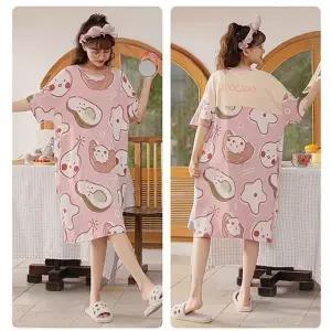 [오노마] ONM LEA-B365 아보카도 원피스 잠옷 (S8830731)