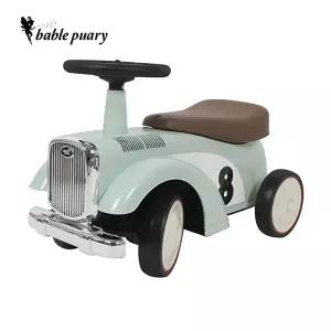 [파파스토이]베이블퓨어리 클래식 유아 붕붕카 무소음 실내 아기 붕붕카 민트 .