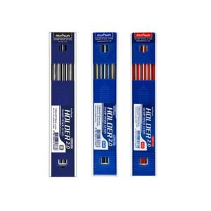 문화연필 칼라홀더심 B 2.0mm 연필 샤프심