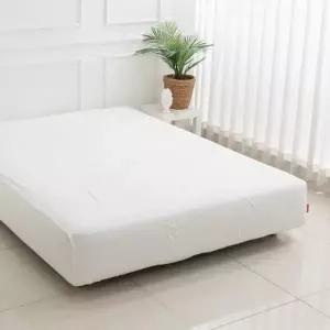 [텐바이텐]광목 바이오워싱 30수순면 호텔식매트커버K백아이보리