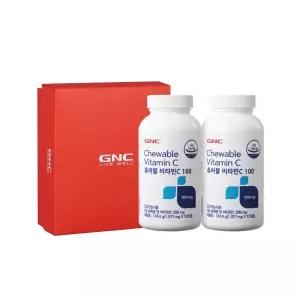 [롯데백화점]GNC [GNC] 츄어블 비타민C 100 2개 세트 (1,077mg X 125정 X 2개)