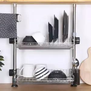 [NS홈쇼핑]클린아트플러스_하트 싱크선반 2단 004골드_K10341[31794129]