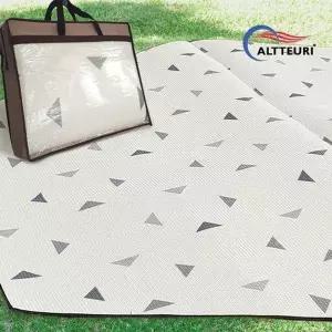 [NS홈쇼핑]피크닉 매트 육각(양면) 모던그레이 특대형/캠핑매트/돗자리/방수매트/방수돗자리/에어매트/..