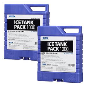 코멕스 아이스탱크 팩 블루 1L(1000cc) X 2개