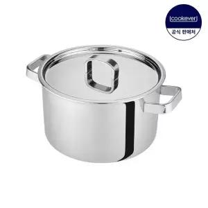 [NS홈쇼핑]쿡에버 Cook304 프리미엄 인덕션 통5중 스텐 곰솥 냄비 28cm[29974669]