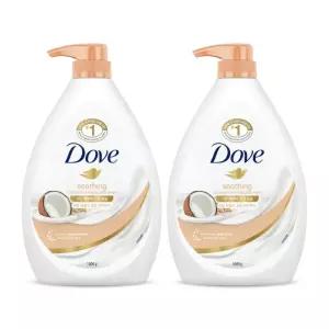 도브 수딩 코코넛 오트 바디워시 1L 2개
