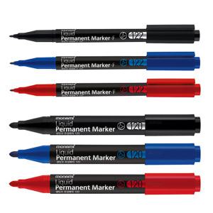 모나미 생잉크 유성매직 120 / 생잉크 네임펜 F 122 12자루