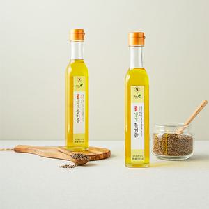 산청 황매산 국내산 냉압착 맑은 생들기름 250ml