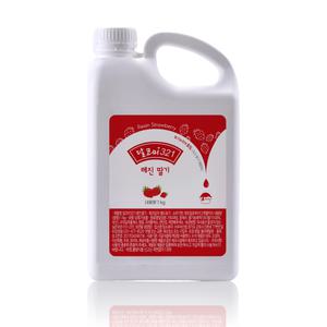 달코미321 레진 딸기 1kg 액상향료 과일농축액 무타르 식용색소 천연색소 과일 에이드 음료 머시랭 베이킹 쿠키 빵 떡 젤리 머핀