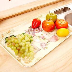 니드코스퀘어쟁반(로즈와인) 특대