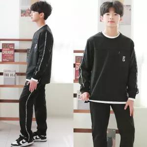 주니어클라쓰 프랑스라인상하복 주니어의류 남아 여아 초등학생옷 청바지 면바지 상하복 티셔츠