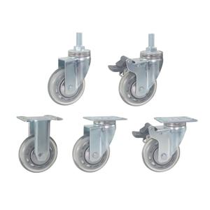 무소음 바퀴 4인치 조용한 캐스터 가정용 병원 도서관