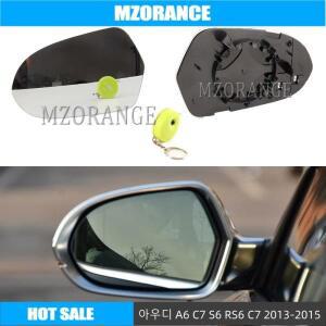 2013-2015 가열 사이드 미러 유리 뷰 아우디 A6 C7