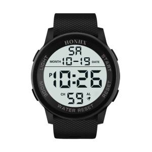 컬러 스포츠 디지털 LED 전자 남성 비지니스 손목시계