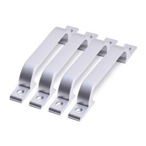 두일 엘리제홀 건축손잡이 실버 P96 4개 베란다 샷시 미닫이 건축 중문 업소용 현관 문고리 출입문