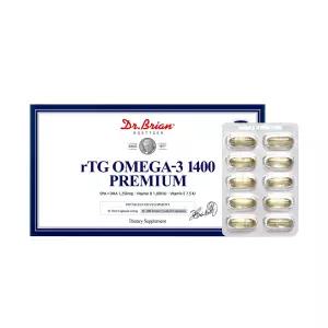 닥터브라이언 장용성 rTG 오메가3 1400 프리미엄 180캡슐, 1개